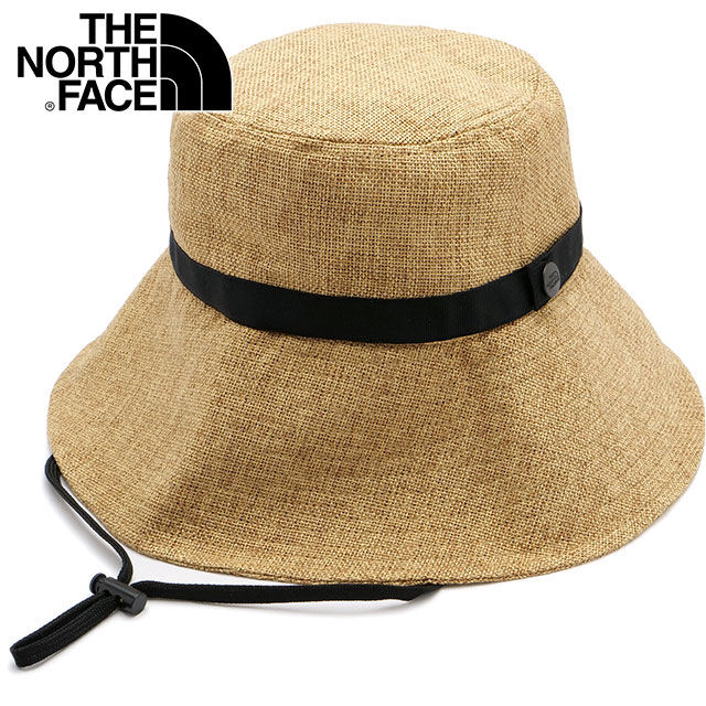 メール便 ハイクブルームハット [NN02343-NA] HIKE Bloom Hat メンズ・レディース TNF アウトドア 麦わら帽子 ウォッシャブル ストローハット 速乾 ナチュラル 正規取扱店