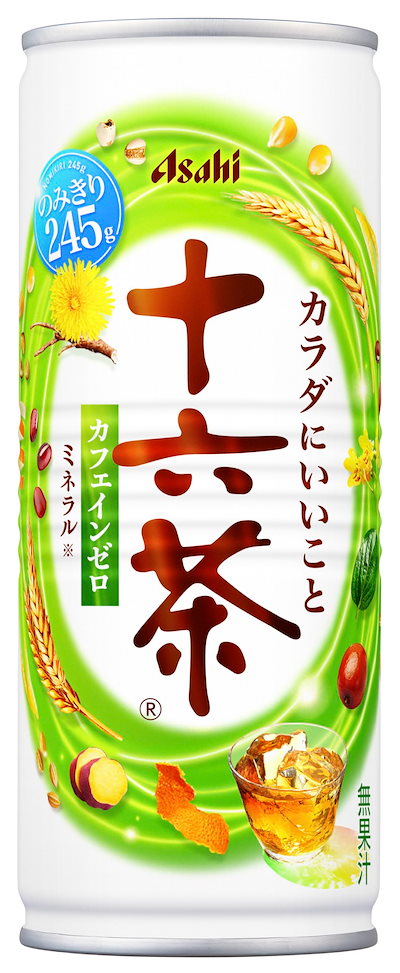 他サイト： アサヒ飲料 十六茶 缶 245g×30本 [お茶] [ノンカフェイン]の商品画像