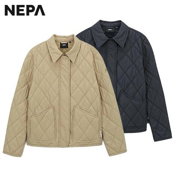 春秋用 女性 ピュレ 2L ショート パディング ジャケット - 7K60963