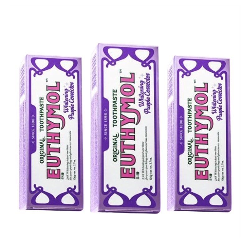 [2+1]ホワイトニングパープルコレクター歯磨き粉 韓国歯磨き粉/イギリス歯磨き粉/歯の黄ばみ/歯石/着色汚れ/歯肉ケア 5,703円