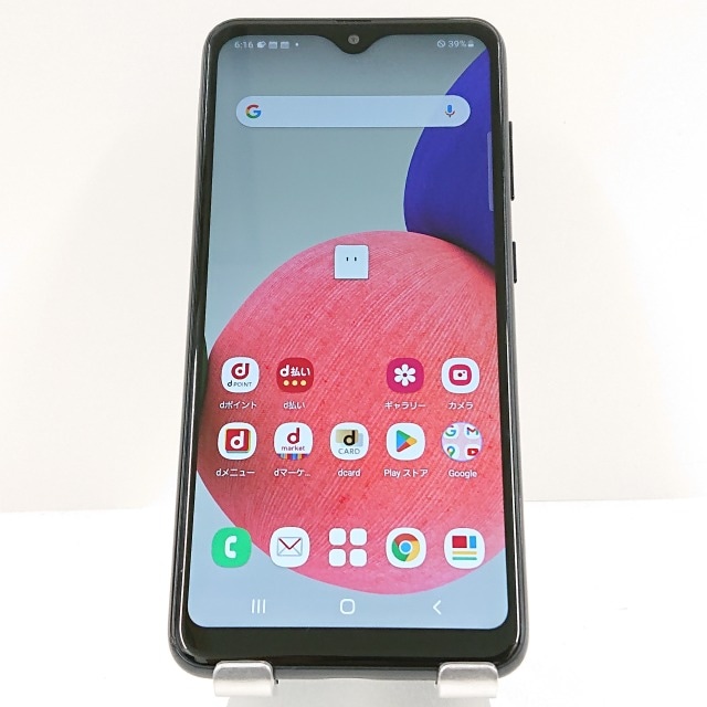 Galaxy A22 5G SC-56B ドコモ ブラック 送料無料 本体 c08682 【中古】