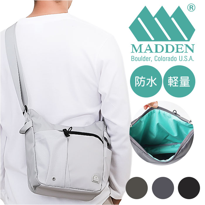 MADDEN EQUIPMENT ショルダーバッグ EQPK-03 通販 ショルダーバック ショルダー 斜めかけ ななめ掛け ななめかけ 肩掛け 肩掛けバッグ 肩掛けバック 軽量 軽い メンズ レディ