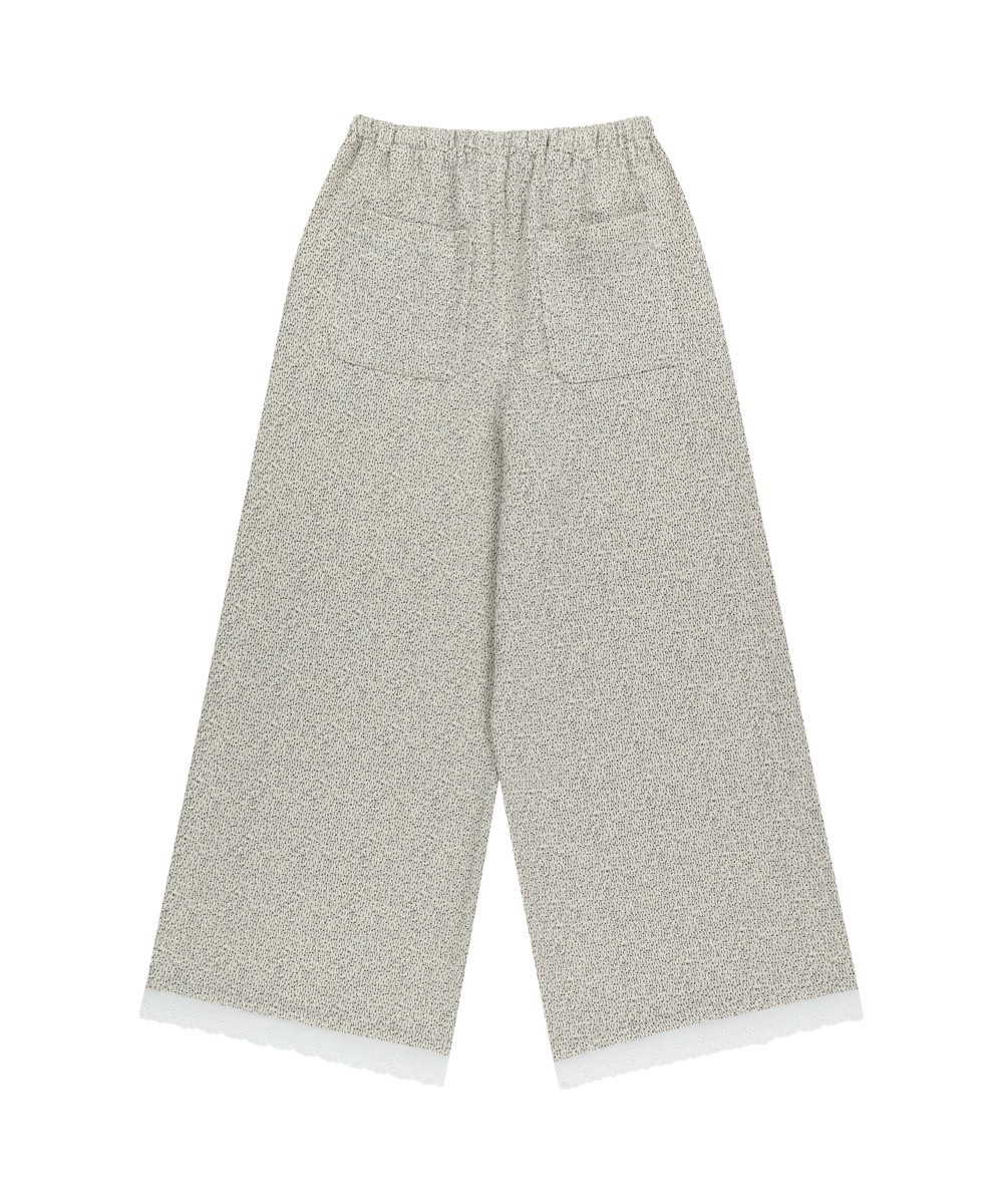 【COYSEIO】 SHOOTING STAR PANTS : IVORY