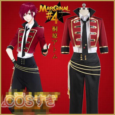【短納期】MARGINAL#4 100万回愛革命(REVOLUTION)!　桐原アトム 制服 コスプレ衣装 新品 アニメ