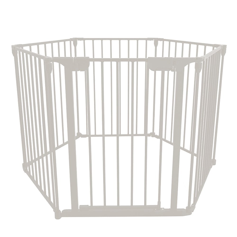 スチールペットサークル　６枚組　ホワイト　ＣＲＣ40―50―28―00―00