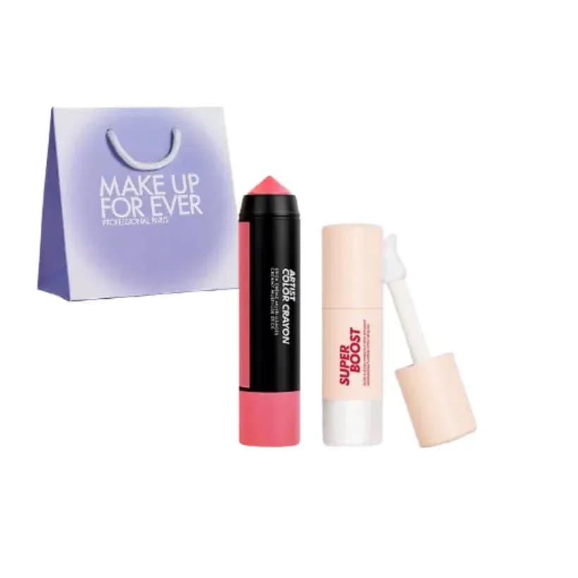 アーティストカラークレヨン 15color(+スーパーブースト リップグロス 01 crystal 贈呈）