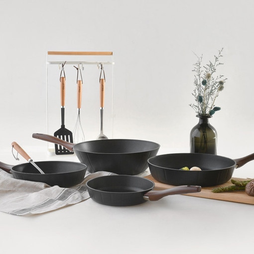 オスロLOFOTENインダクション兼用スタイリッシュなフライパンディープフライパン4種セット