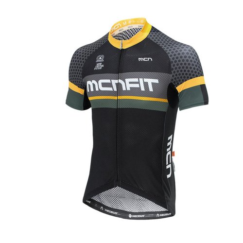MCNSPORTS ルーメンショートスリーブジャージーブラックバイクウェア