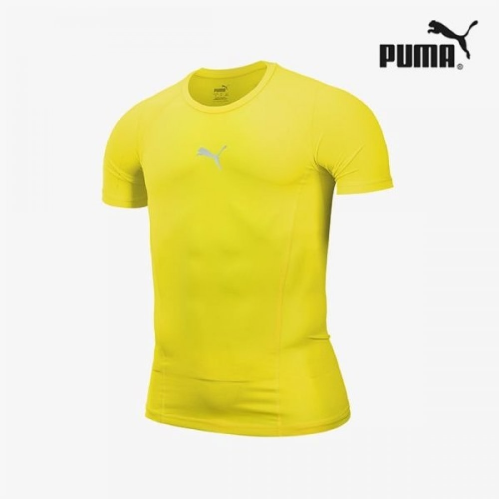プーマガレリアプーマリガベースレイヤーフィットネス半袖Tシャツ 65591830