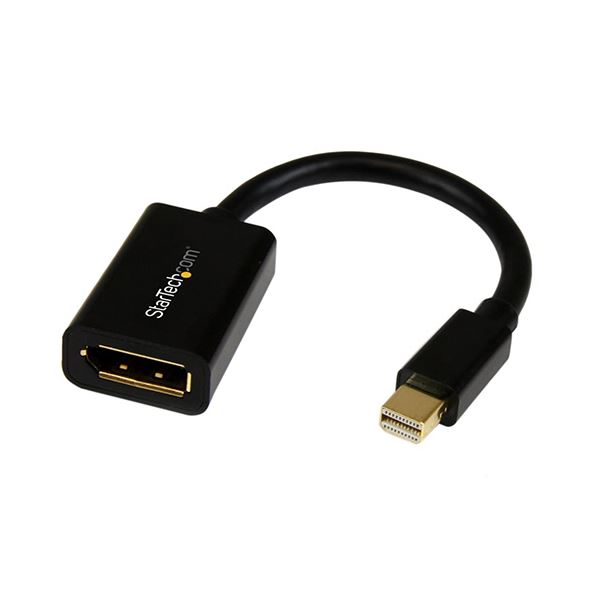 (まとめ) StarTech MiniDisplayPort-DisplayPort変換ケーブルアダプタ 15cm オス/メス MDP2DPMF6IN1本 (×10セット)