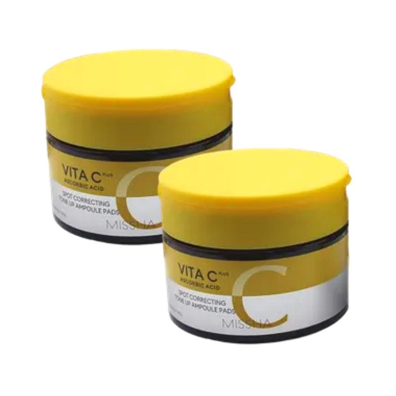 【大容量】ビタCプラス シミケア トーンアップ アンプルパッド 210g 80枚入 2個セット