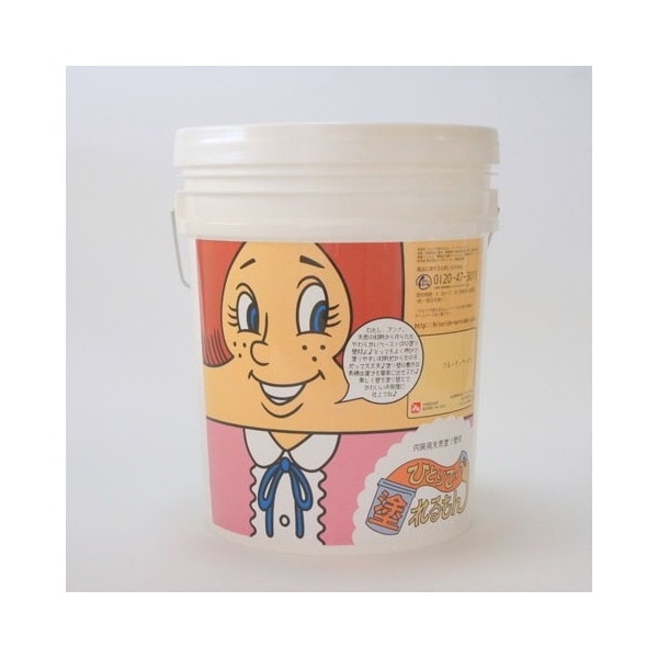 オンザウォール ひとりで塗れるもん (室内用塗り壁材) アンナ フルーティーベージュ 22kg