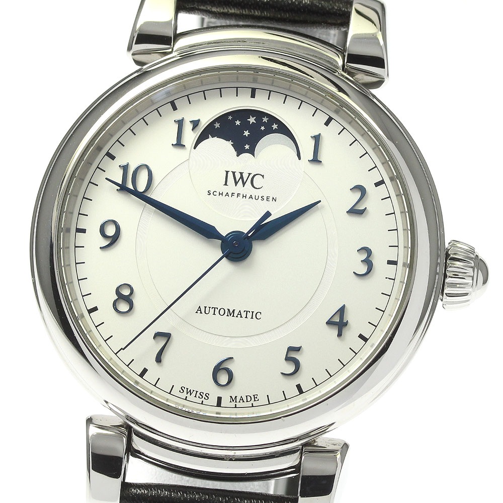 IWC IWC SCHAFFHAUSEN IW459306 ダ・ヴィンチ ムーンフェイズ 自動巻き メンズ _814375【中古】