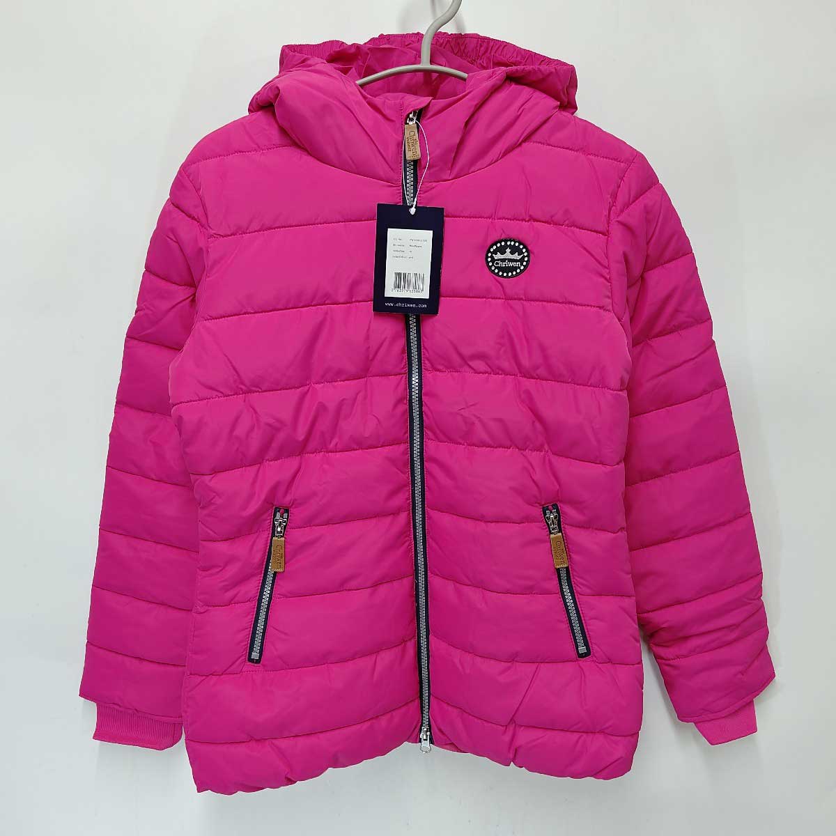 【中古・未使用品】クリューベン Windflower ウィンドフラワー ダウンジャケット Chriwen M ピンク レディース 乗馬 馬術 アウター