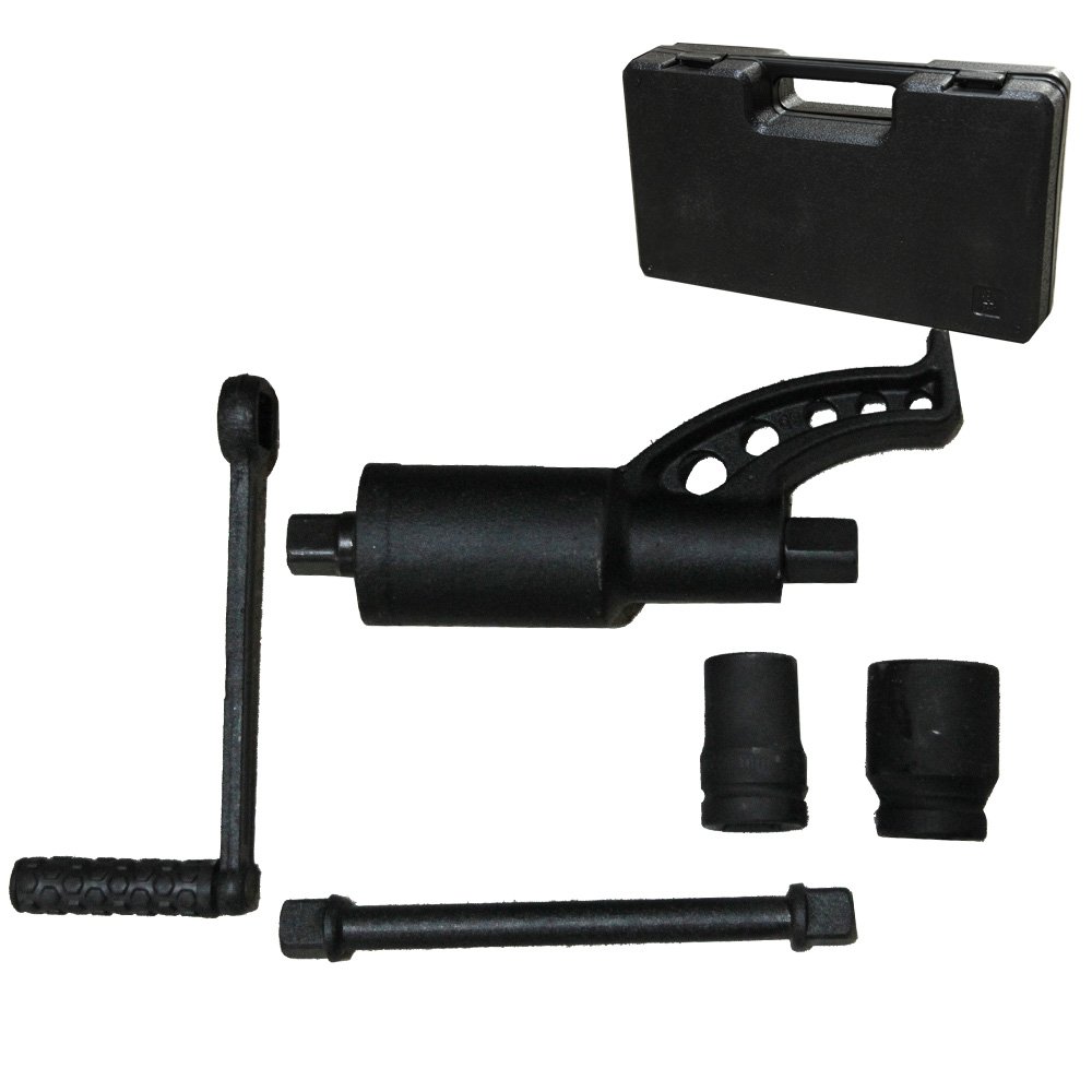 58倍ギアレンチ 倍力レンチ 大型車タイヤ用 21mm 41mm 最大トルク数 3800Nm バス トラック 等に