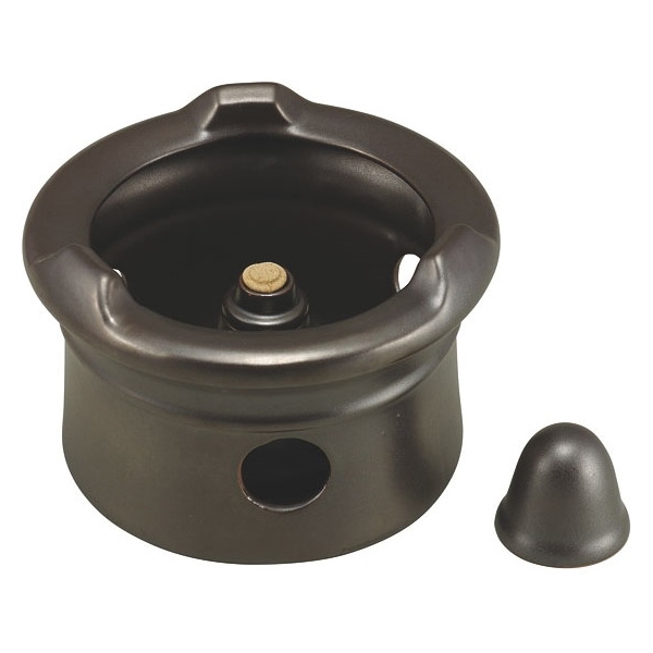 カンダ 468270 黒釉丸型コンロアルコール用