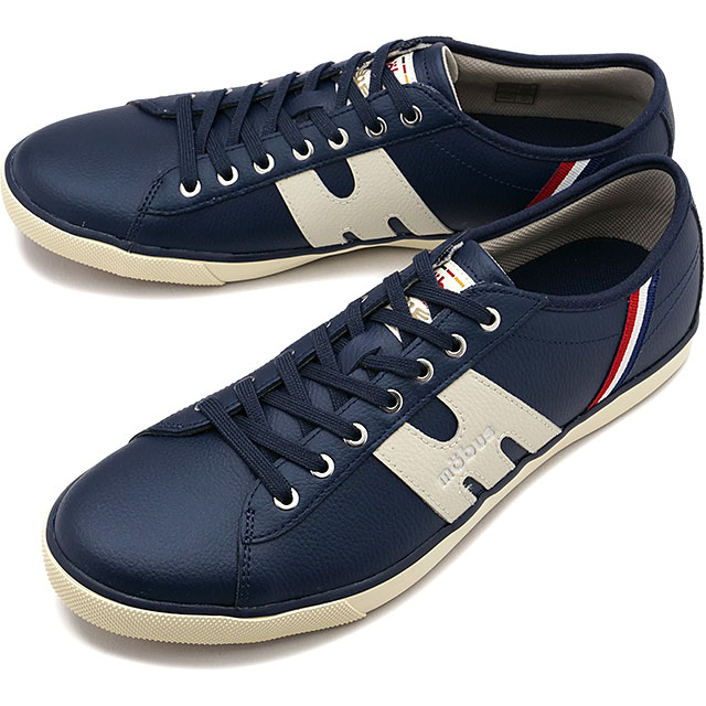 メンズ スニーカー エッセン [M-1838T-3113] ESSEN 靴 ローカット NAVY/CREAM