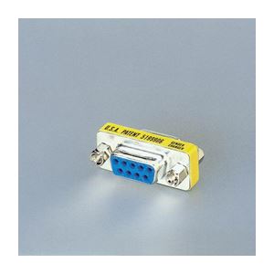 (まとめ)エレコム 超小型アダプタ AD-D9FF(×5セット)