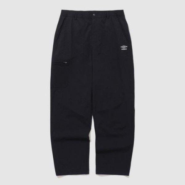 パンツ LQC UQ121CPT14-BLK ストレッチ テーパード チノ パンツ BLACK