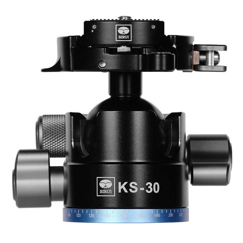 SIRUI　KSシリーズ 低重心クイックリリースフリップロックボール雲台 L ［自由雲台(ボール雲台)］　KS-30-JP