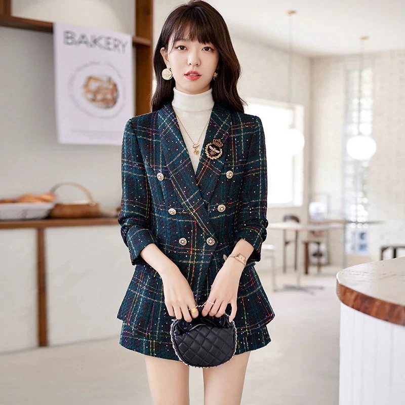 2024初春 新作 可愛い 二今週の割引は 25% オフです点セット jk制服 春秋 ショット丈 レディース スーツセット 卒業式 ズボンセット 春アウター おしゃれ セットアップ スーツジャケット