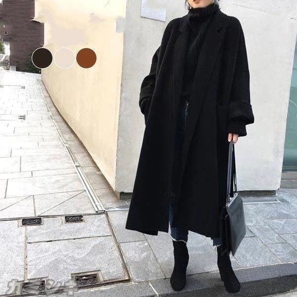 トレンチコートツイードコートレディース上品ロングコートきれいめ大人トレンドカジュアル