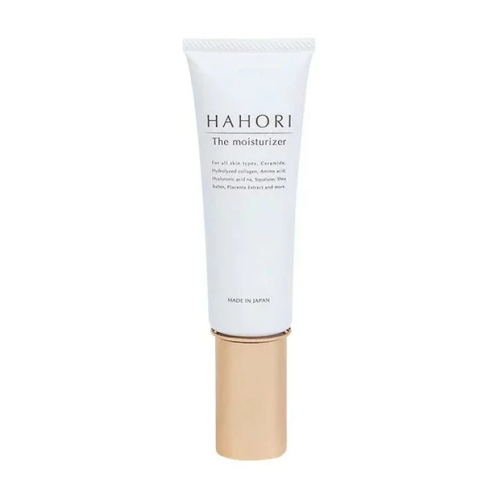 保湿クリーム 美容クリーム 低刺激 敏感肌 hahori 75ml 正規品 美容液 化粧下地 無香料 保湿 ベタつかない ポンプ式 ヒト型セラミド コラーゲン スクワラン サロン専売品 赤ちゃんも使