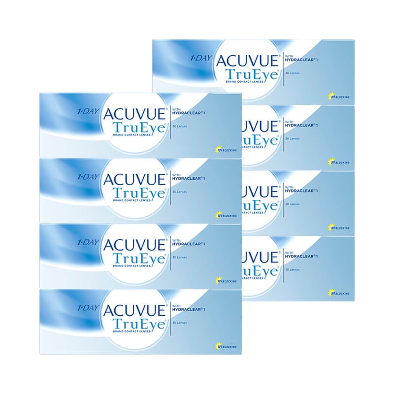 30枚入 [ 8箱 ] ワンデーアキュビュー トゥルーアイ