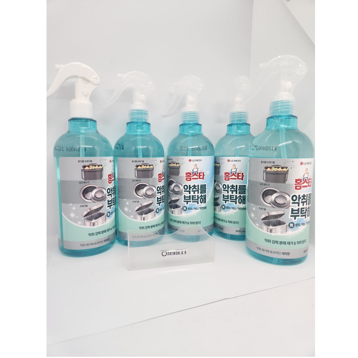 ホームスター 悪臭をお願い 500ml x 5 シナモンの香り ゴミ箱 シンク排水口