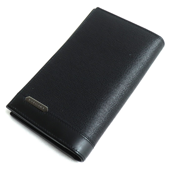 BVLGARI ブルガリ セルペンティ スカリエ マン 長財布 ブラック 280922 メンズ 中古
