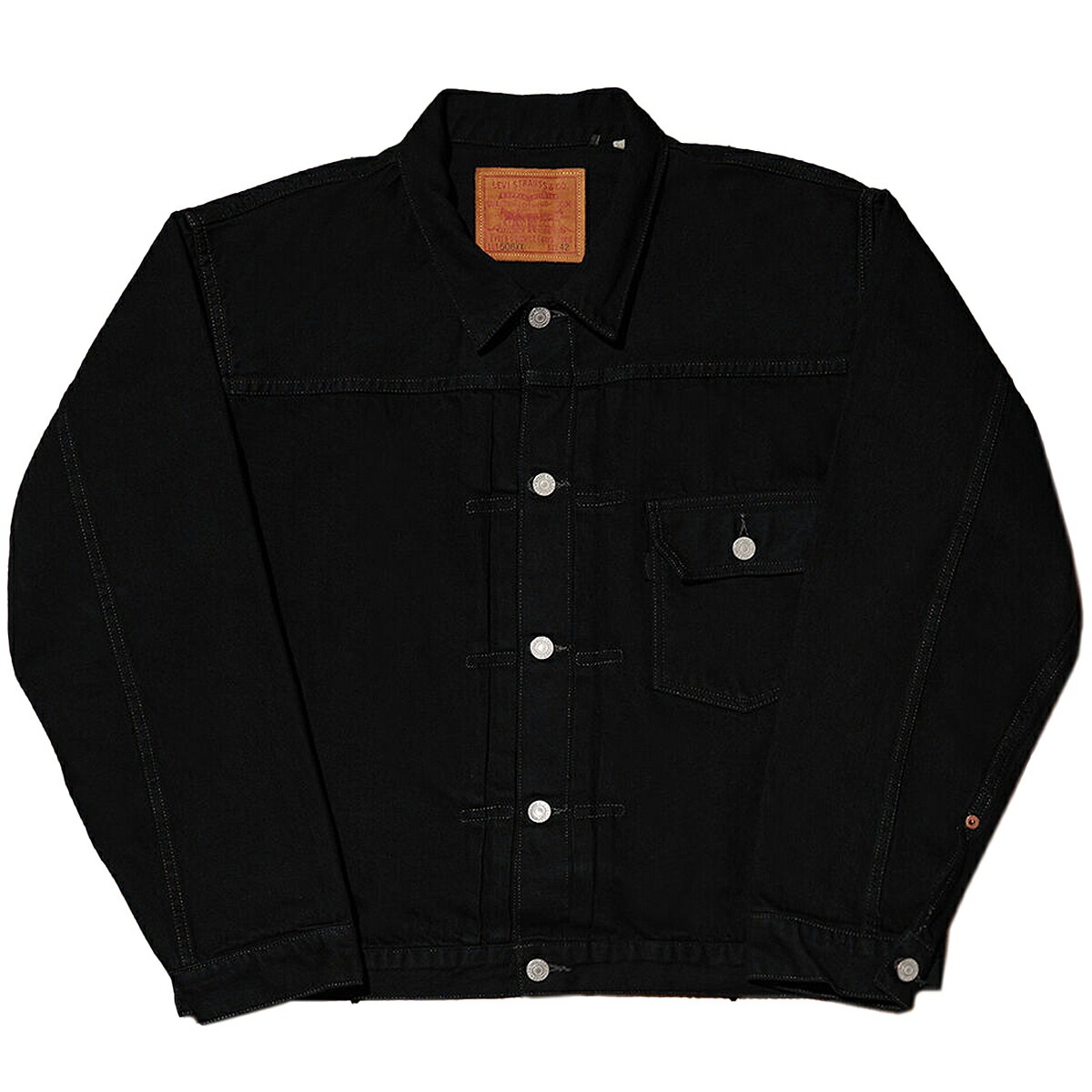 ヴィンテージクロージング トラッカージャケット タイプ1 506XX 1936年モデル ブラック ファーストモデル ジージャン ブラックオーバーダイ 0033e-0000