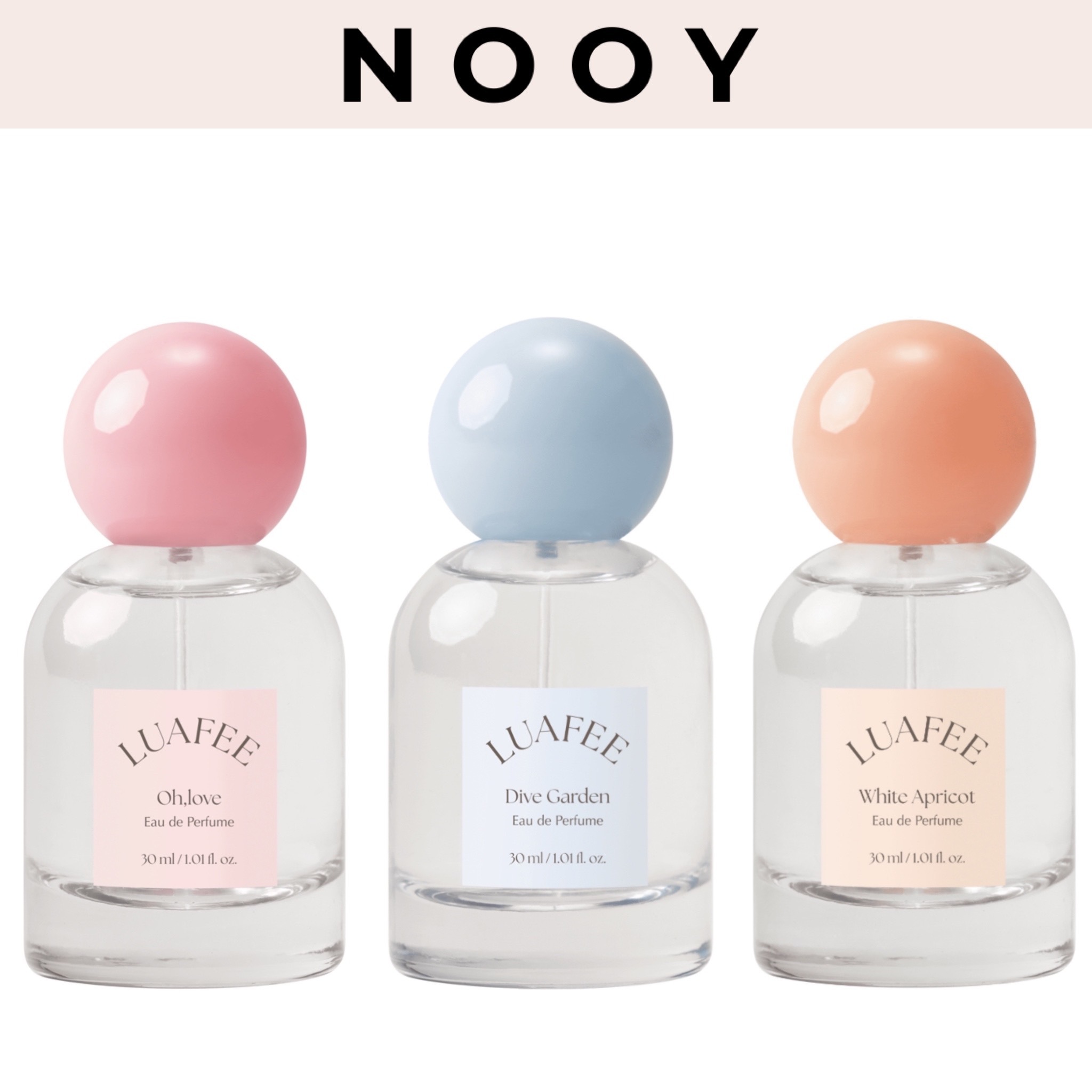 リニューアル ルアペ 香水 30ml 3種 1択 (ホワイトアプリコット/オーラブ/ダイブガーデン)パフューム大人気 プレグランス