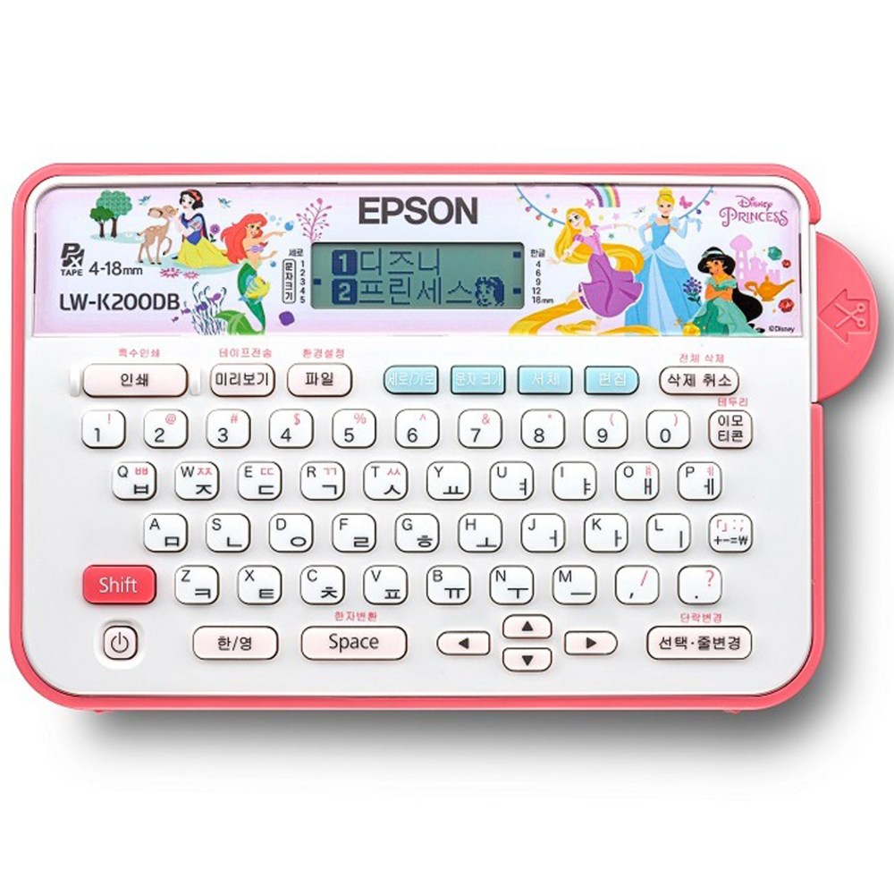 エプソンディズニーラベルプリンター ハングル 韓国語 韓国文具
