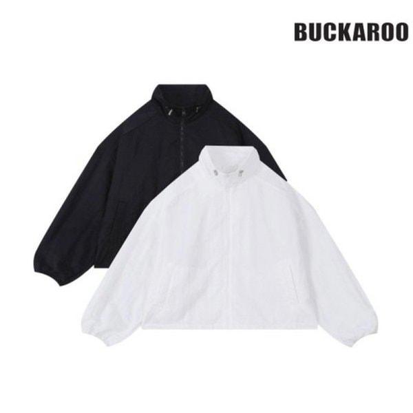 女性ナイロンハイネックウインドブレーカー_US