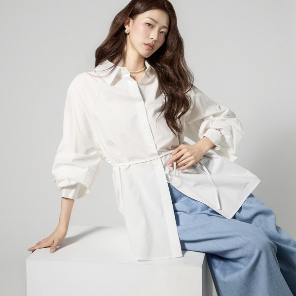 S849 ラップシアリングシャツ
