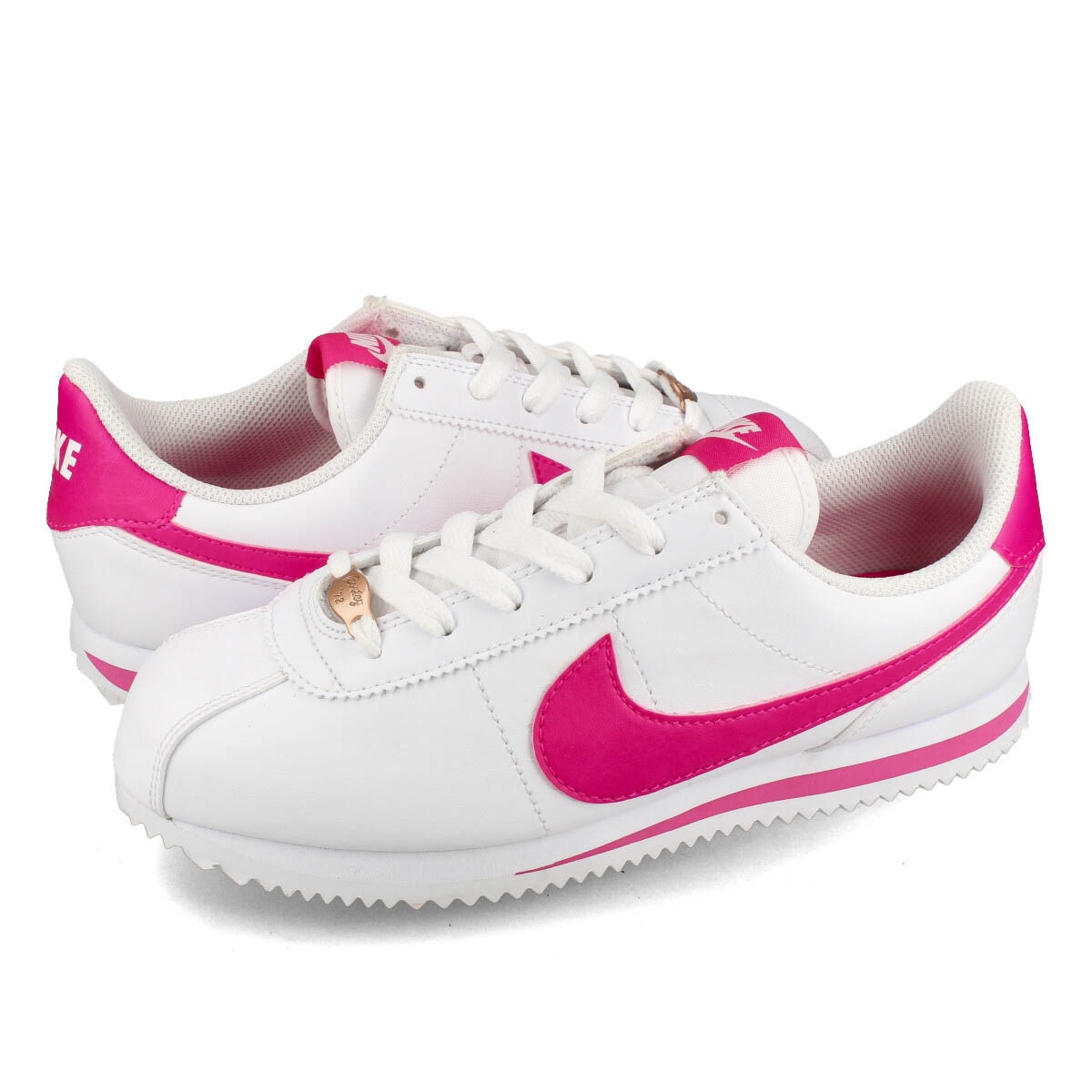 NIKE CORTEZ BASIC SL GS WHITE/PINK PRIME
