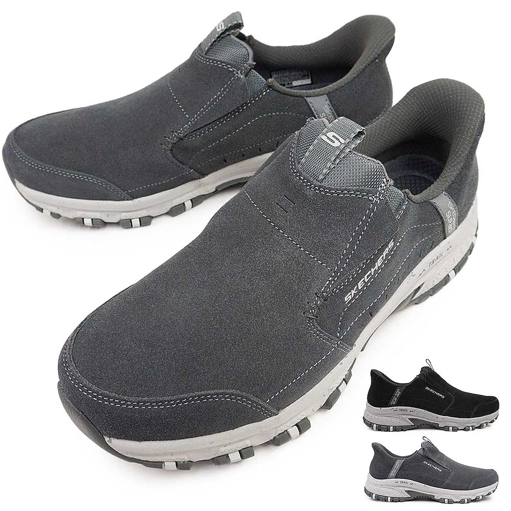 237750 ヒルクレスト - シダー ルート スリップインズ ハンズフリー アウトドア スリッポン メンズ スニーカー