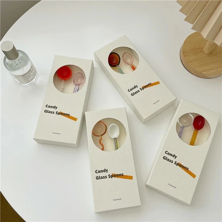 激安セール 2個入り 牛乳攪拌スプーン ストレートシャンクスプーン スクリュースプーン コーヒースプー ベンディングスプーン スプーン オリジナル クリスタル キャンディ 甘いスプー