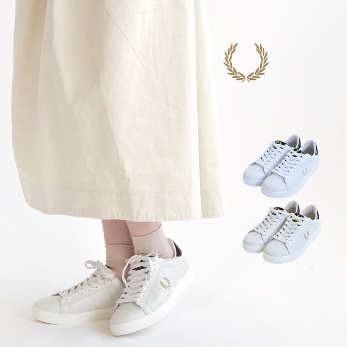 FRED PERRY フレッドペリー スニーカー SPENCER LEATHER TAB スペンサーレザー メンズ レディース スニーカー ユニセックス 2022SS新作 B2326