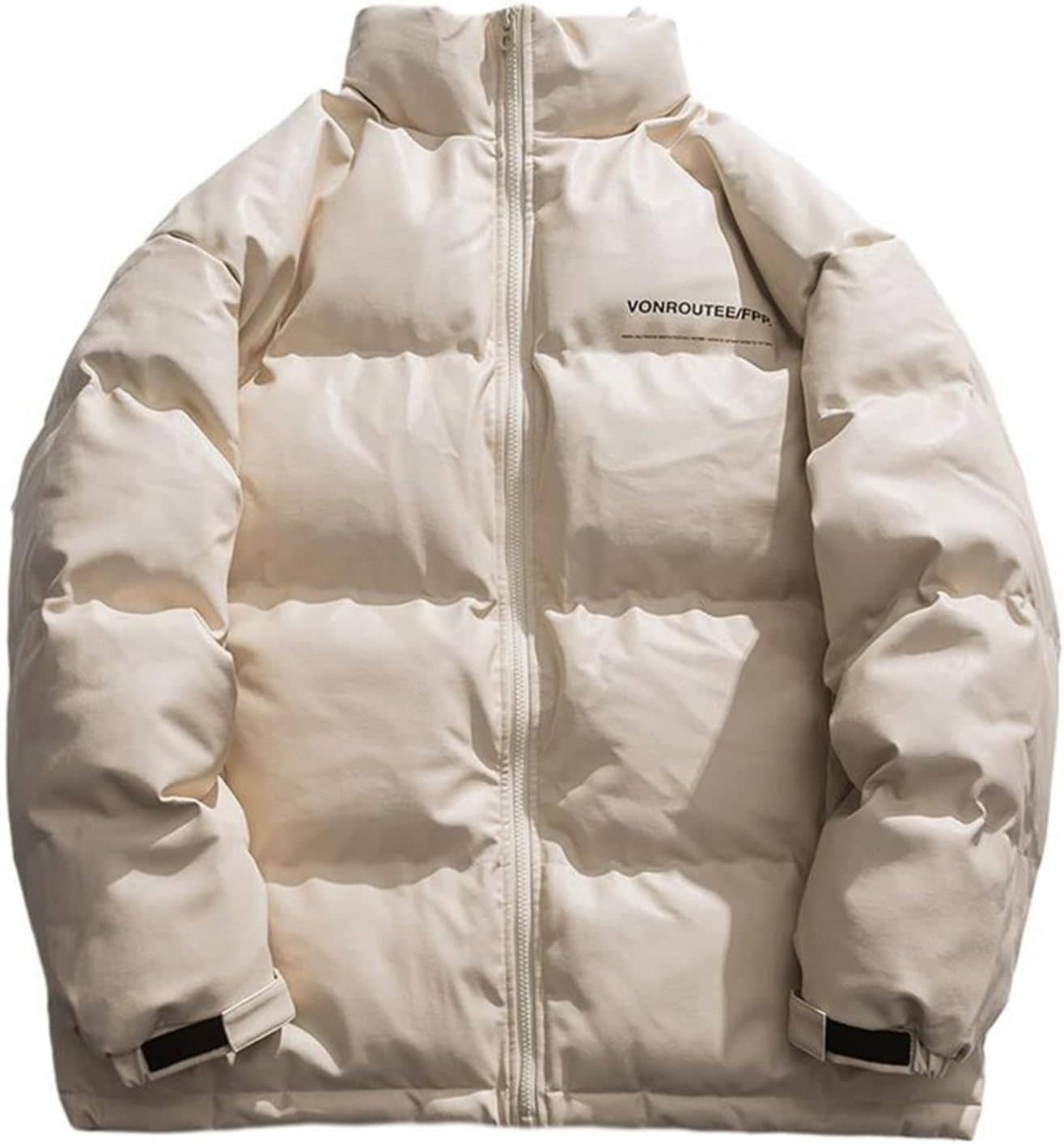 秋冬コート 中綿入り 立ち襟 保温ジャケット レディース メンズ 防寒着 ブルゾン PU表地 撥水 分厚い 暖かい ジップアップ 大きいサイズ ショート丈 20代 30代 ファッション アウター