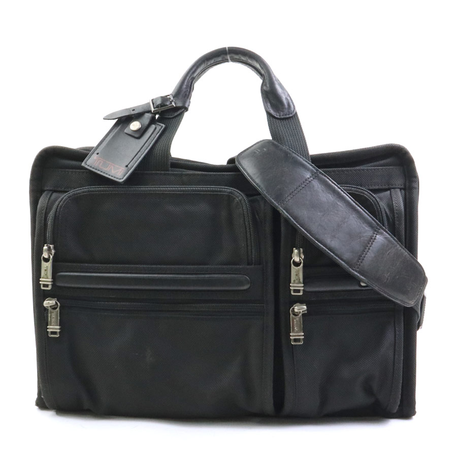 トゥミ TUMI ビジネスバッグ ハンドバッグ ナイロン ブラック メンズ 56249a