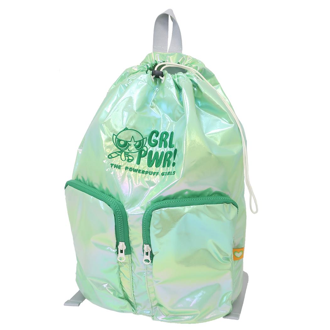 パワーパフガールズ デイパック 巾着リュック バターカップ キャラクター グッズ