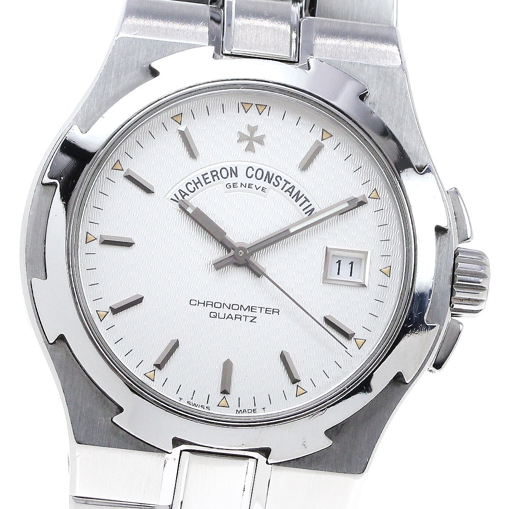 ヴァシュロン・コンスタンタン VACHERON CONSTANTIN 72040/423A-8462 オーバーシーズ デイト クォーツ メンズ _838391【中古】