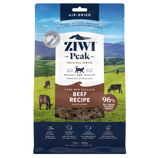 ZIWI エアドライキャットフード グラスフェッドビーフ 400G 自然食