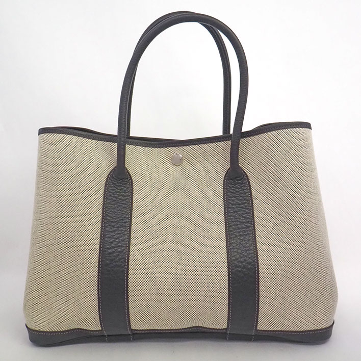 エルメス PM シルバー金具 トワルアッシュ ガーデンパーティ レディース 【トートバッグ】