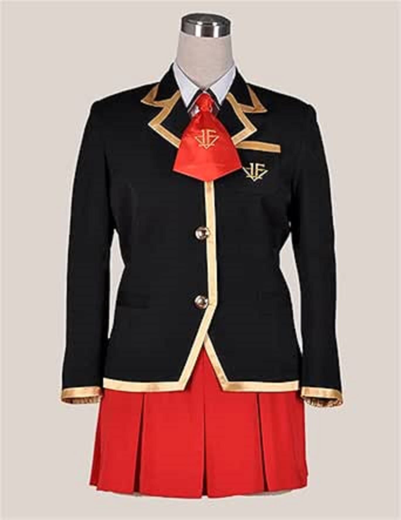 バカとテストと召喚獣（バカテス） 文月学園 清水美春 女子制服 夏冬セット 仮装 コスプレ衣装