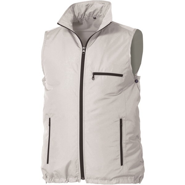 KU91830シルバーS ポリエステル製空調ベスト