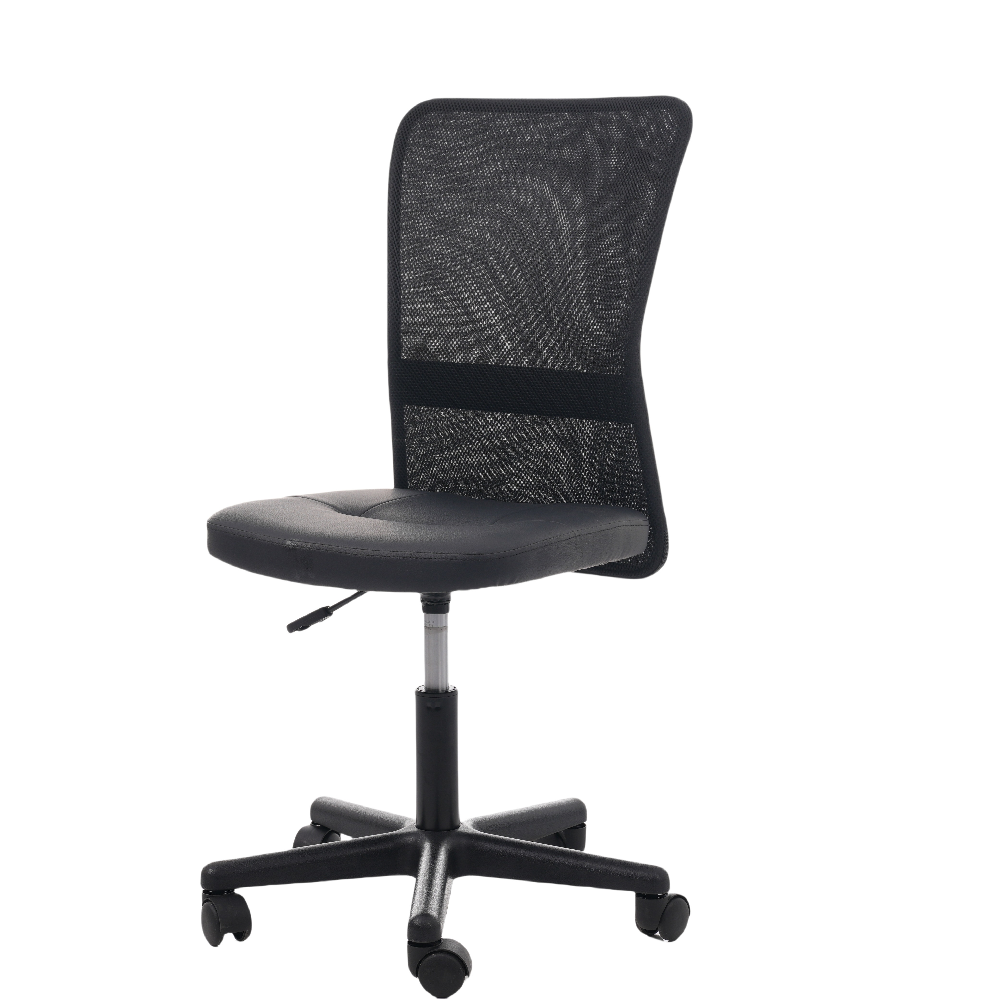 PVC 座面 ブラック 世界検査機関SGS規格最高ランク オフィスチェア メッシュ パソコンチェア デスクチェア オフィスチェアー PCチェア OAチェア 疲れにくい 肘無