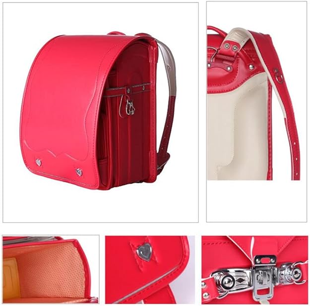 レインカバー 6年間保証 A4フラットファイル対応 入学 通学 schoolbag 防水 自動ロック 大容量 高級合皮 女の子 男の子 ランドセル