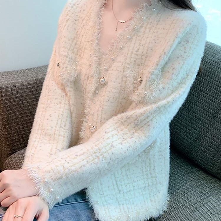 Tweed Style Short Outwear Women s Autumn and Winter Clothing 2025 Spring New Fashion Ladylike Elegan